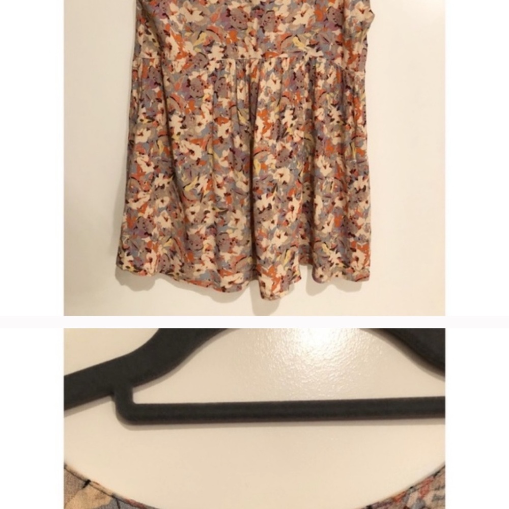 Anthropologie Ladder Lace Floral Tunic - Picture 3 of 3